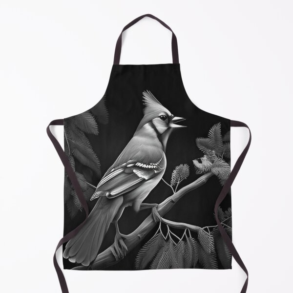 Item preview, Black and White Blue Jay designed and sold by Pencil-Art.