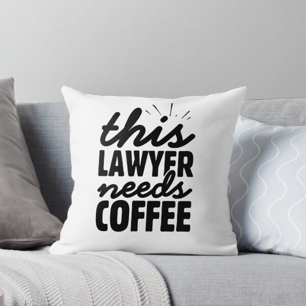Item preview, This Lawyer Needs Coffee designed and sold by Monica-Designs.