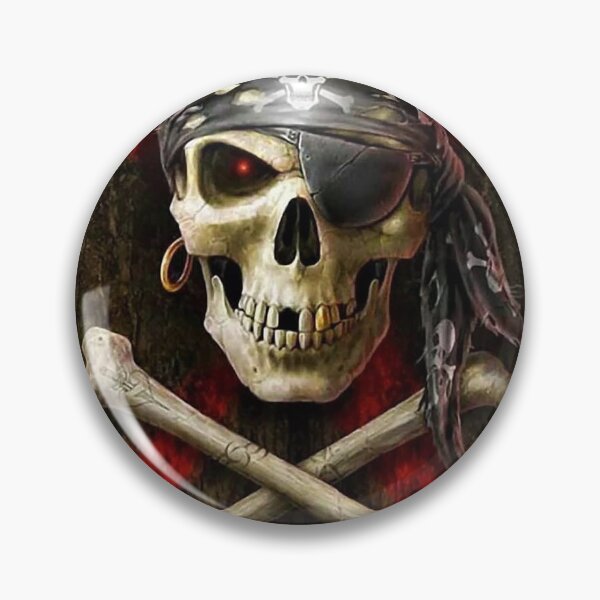 Item preview, Pirate skull designed and sold by federicousai.