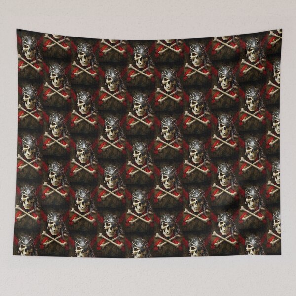 Item preview, Pirate skull designed and sold by federicousai.