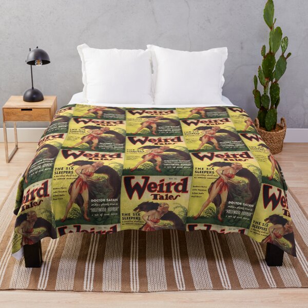 Item preview, Comic Book Cover Vintage Weird Tales Magazine The Six Sleepers designed and sold by TeeARTHY.