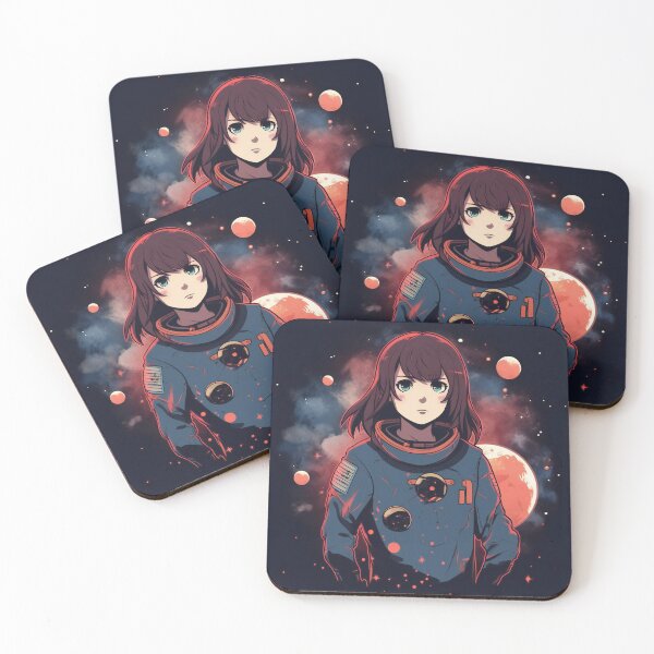 Item preview, Anime Girl in Space designed and sold by Nerd Niche.