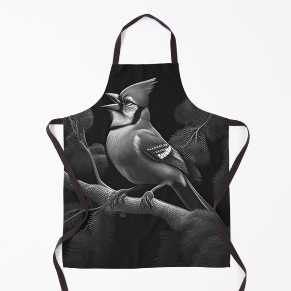 Item preview, Black and White Blue Jay designed and sold by Pencil-Art.