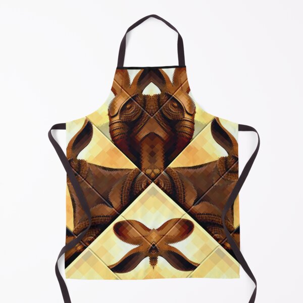 Item preview,  *Crossbreeding 3D Elephantrabbit Geometric Chocolate Abstract Art* designed and sold by Ralek.