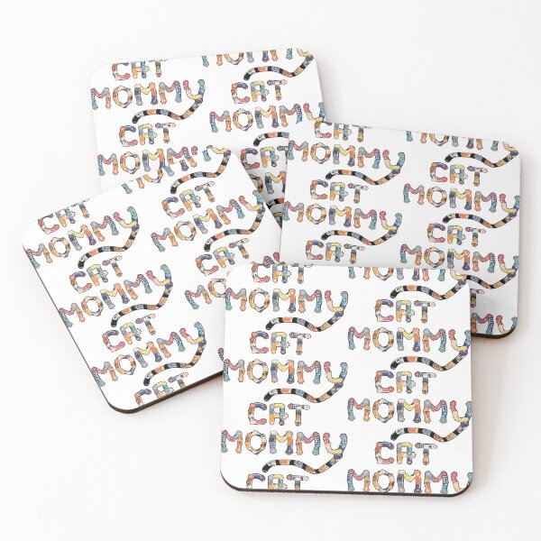 Item preview, Cat Mommy - Cat Paws & Cat Tail Illustrated Art  designed and sold by Voodoo Catdaddy .