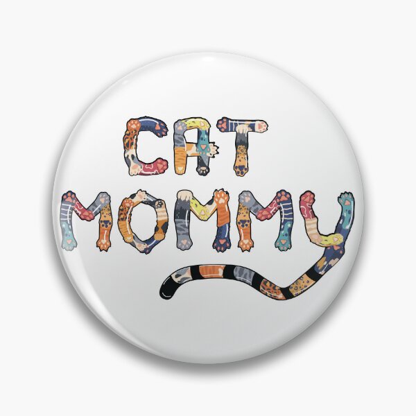 Item preview, Cat Mommy - Cat Paws & Cat Tail Illustrated Art  designed and sold by Voodoo Catdaddy .