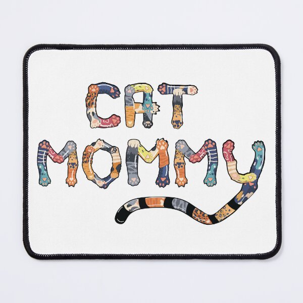 Item preview, Cat Mommy - Cat Paws & Cat Tail Illustrated Art designed and sold by Voodoo Catdaddy .