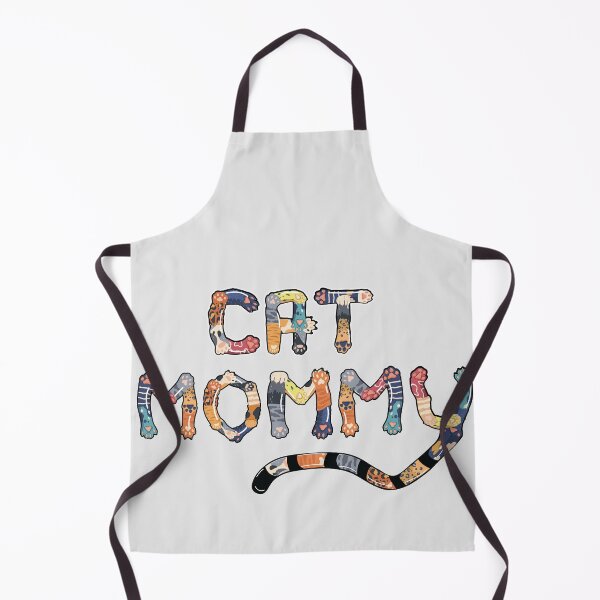 Item preview, Cat Mommy - Cat Paws & Cat Tail Illustrated Art  designed and sold by Voodoo Catdaddy .