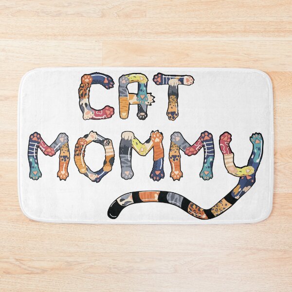 Item preview, Cat Mommy - Cat Paws & Cat Tail Illustrated Art  designed and sold by Voodoo Catdaddy .