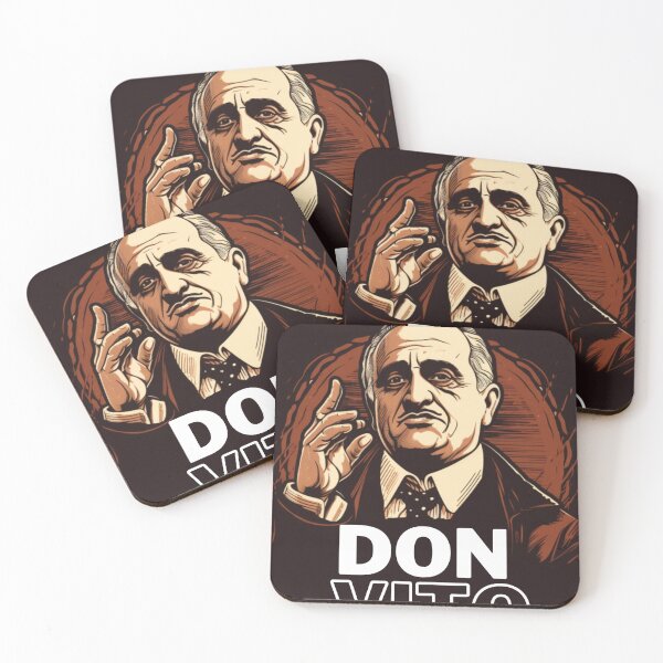 Item preview, Godfather Don Vito Illustration designed and sold by CremisArt.
