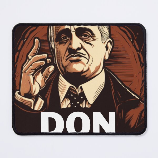 Item preview, Godfather Don Vito Illustration designed and sold by CremisArt.