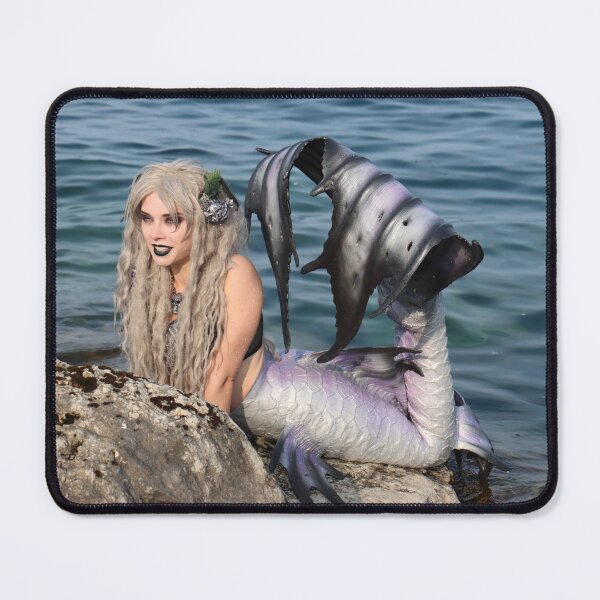 Item preview, Mermaid on the Rocks (Mermaid Phantom at Lake Michigan) designed and sold by TheMagicCrafter.