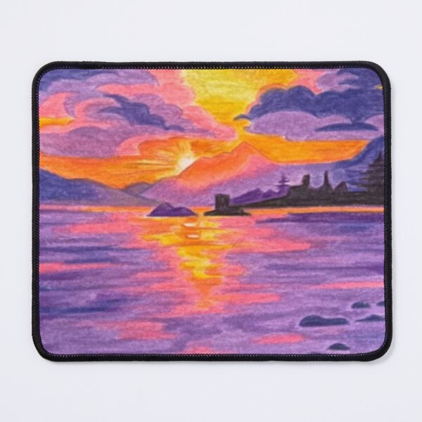 Item preview, Sunset vibes designed and sold by Fede-drawings.