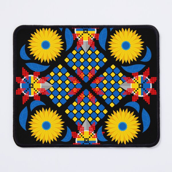 Item preview, Ukrainian Pattern in National Colors designed and sold by GorinART.