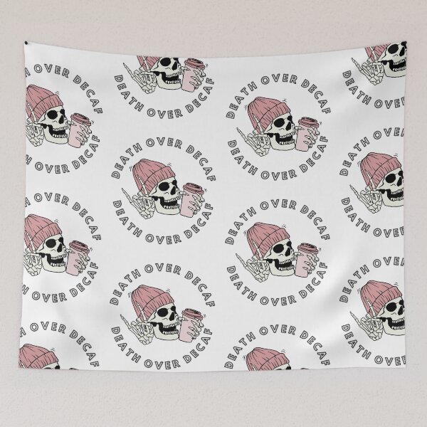 Item preview, Death over Decaf designed and sold by JuzzMoveForward.