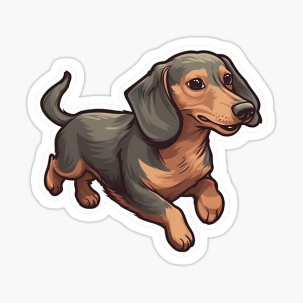 Item preview, Running cute dashund designed and sold by Hipeq.