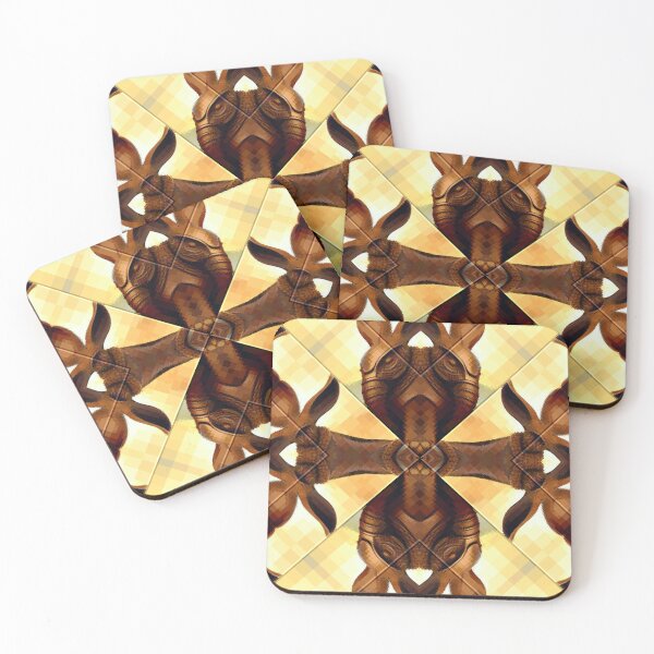 Item preview,  3D Elephantrabbit Geometric Chocolate Abstract Art* designed and sold by Ralek.