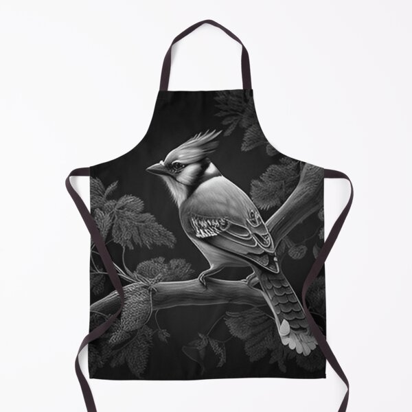 Item preview, Black and White Blue Jay designed and sold by Pencil-Art.