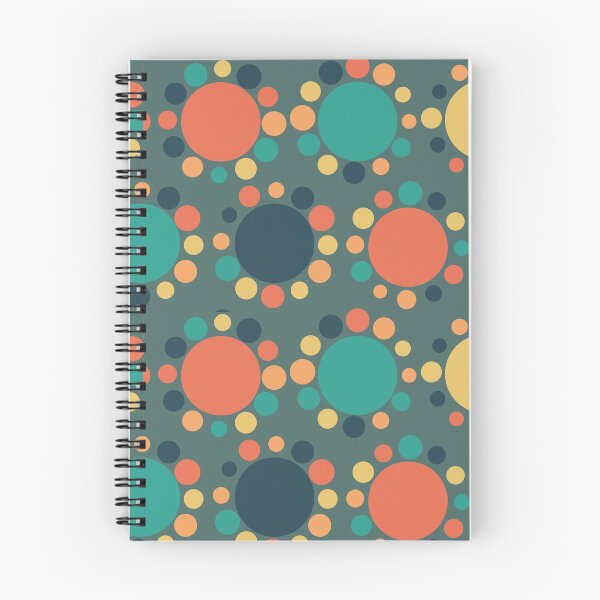 Item preview, Big Little Dots Naranja marea designed and sold by LeftNWrite.