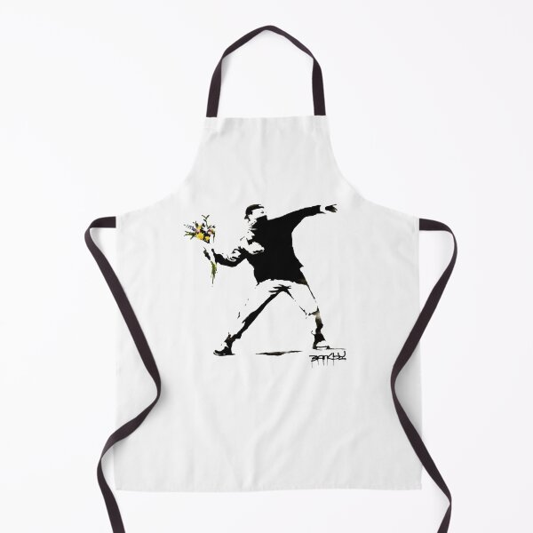 Item preview, BANKSY Flower Thrower Love is in the Air designed and sold by inkstyl.