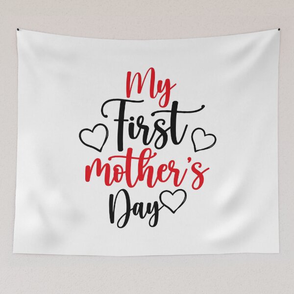 Item preview, My First Mother's Day - Mother's Day Quotes Poster designed and sold by Dina S Morris.