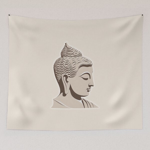Item preview, Surround Yourself with Peaceful AI Generated Buddha Prints designed and sold by RetComly.