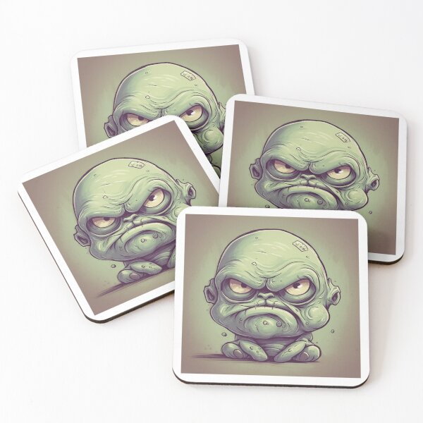Item preview, Grumpy Monsters designed and sold by HINKYPUNK-UK.