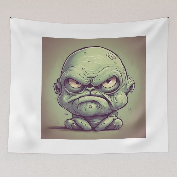 Item preview, Grumpy Monsters designed and sold by HINKYPUNK-UK.