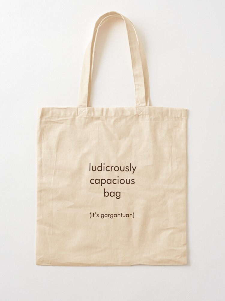 Ludicrously Capacious Bag - Succession - Sticker | TeePublic