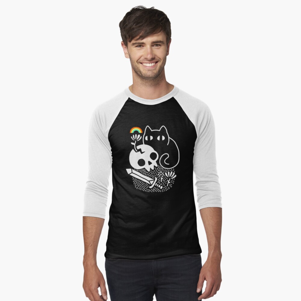 Item preview, Baseball ¾ Sleeve T-Shirt designed and sold by obinsun.