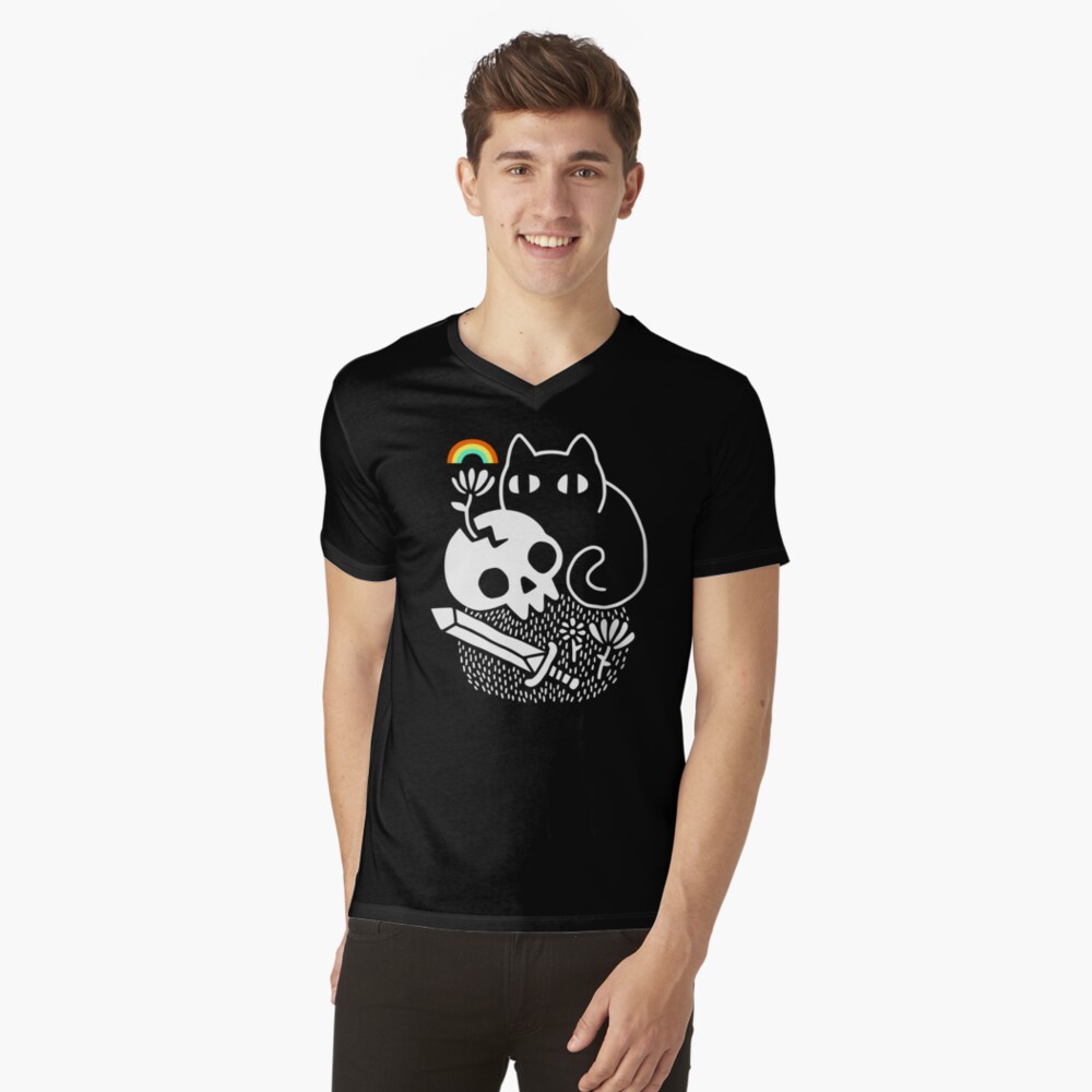 Item preview, V-Neck T-Shirt designed and sold by obinsun.