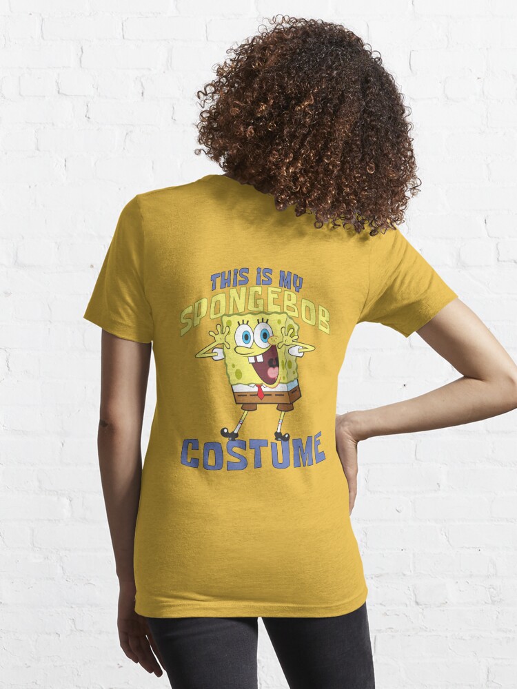 SpongeBob SquarePants This Is My SpongeBob Halloween Costume Essential  T-Shirt for Sale by FifthSun