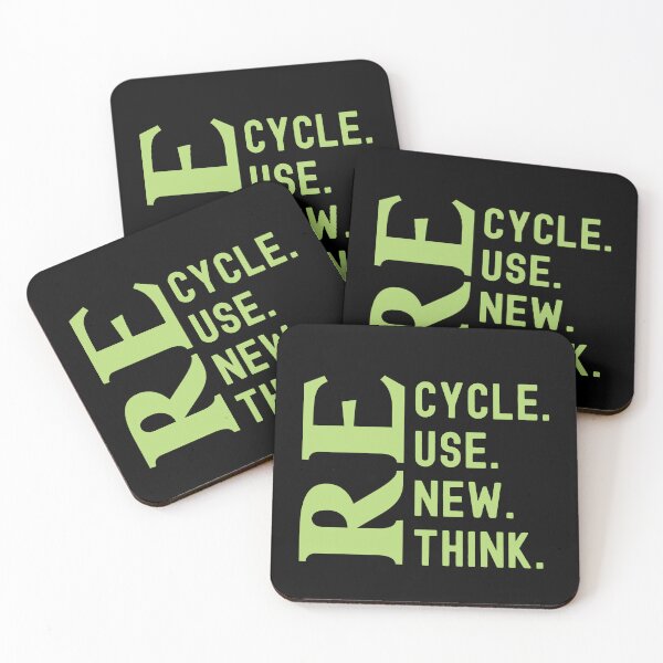 Item preview, Recycle Reuse Renew Rethink designed and sold by IKERAS.