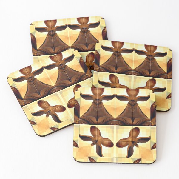 Item preview, 3D Elephantrabbit Geometric Chocolate Abstract Art* designed and sold by Ralek.