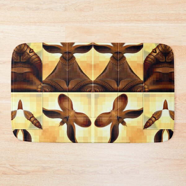 Item preview, 3D Elephantrabbit Geometric Chocolate Abstract Art* designed and sold by Ralek.