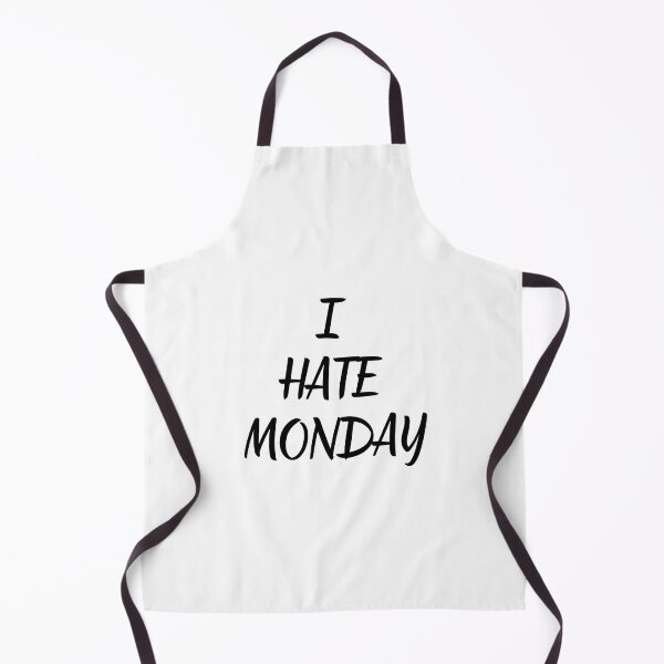 Item preview, I hate monday designed and sold by MagicWardrobe.
