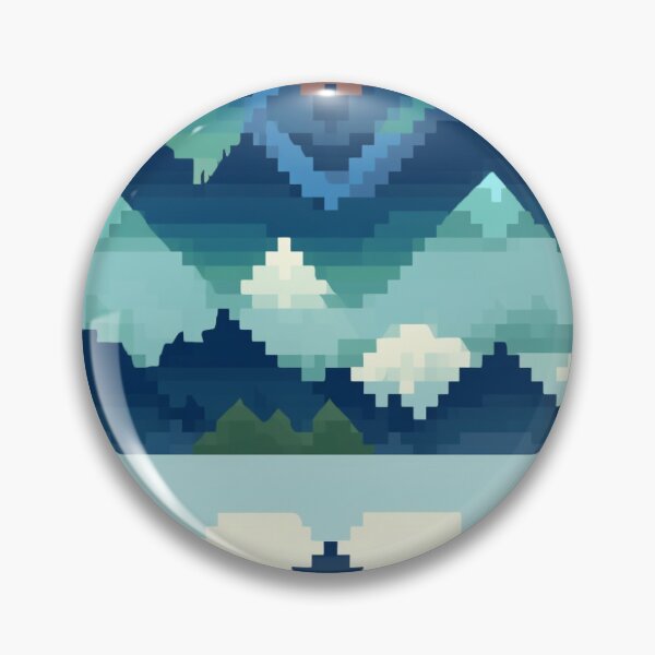Artikelvorschau, Pixelated Pinnacles entworfen und verkauft von PixelPatchwork.