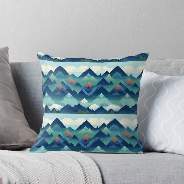 Item preview, Pixelated Pinnacles designed and sold by PixelPatchwork.
