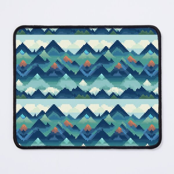 Item preview, Pixelated Pinnacles designed and sold by PixelPatchwork.