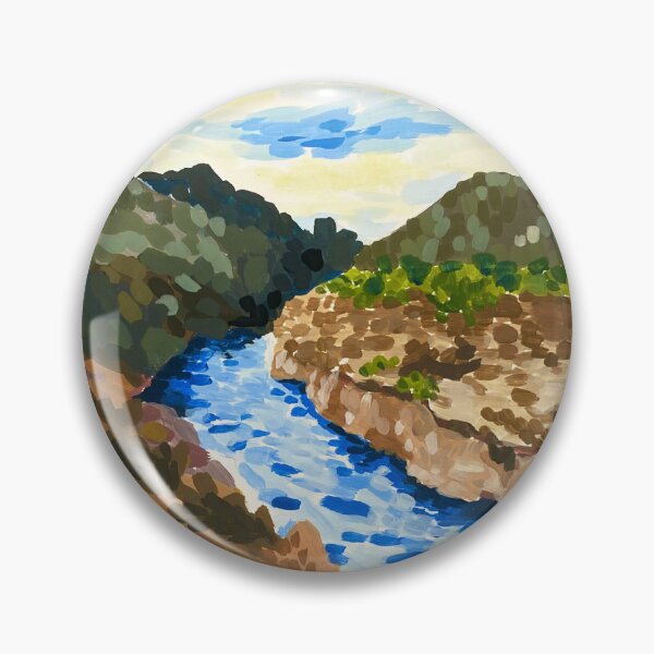 Item preview, Brushstroke Nature Scene Example designed and sold by Katie Sajewski.