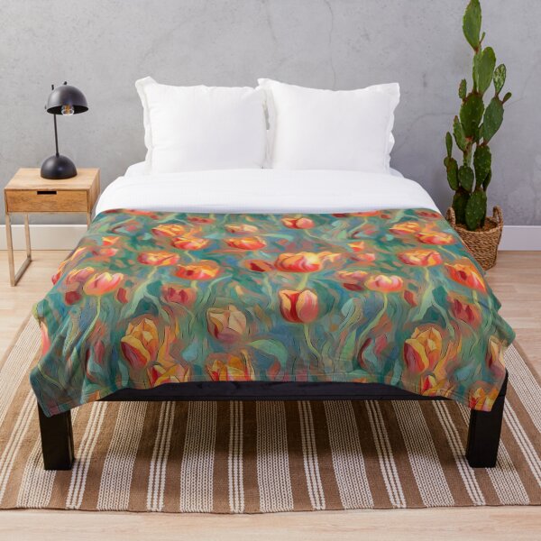 Item preview, Impressionist Tulips (V. 2) designed and sold by SvahaDesigns.