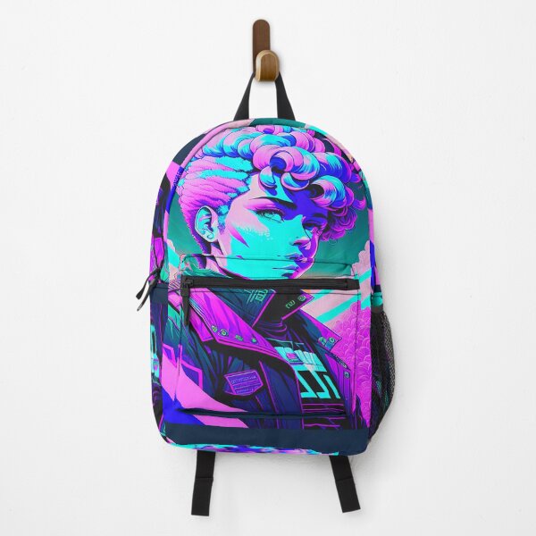 Item preview, Portrait Fantasy Of Neon Cyberpunk Girl. Abstract Art. designed and sold by Giulivo Store Graphic.
