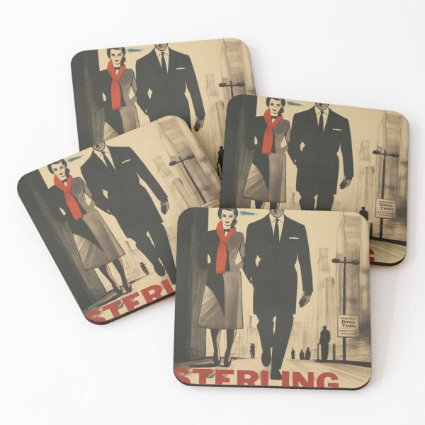 Item preview, Mad Men Illustration Sterling Cooper Old Ad designed and sold by CremisArt.