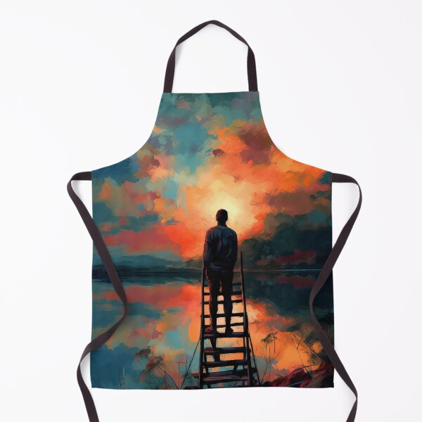 Item preview, Solitude by the Lake designed and sold by Paintings By Simon .