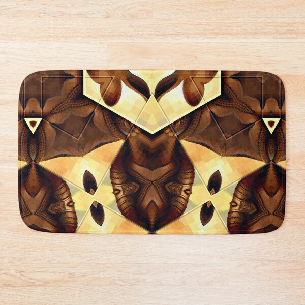 Item preview, 3D Elephantrabbit Geometric Chocolate Abstract Art* designed and sold by Ralek.