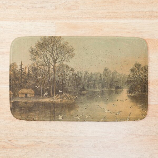 Item preview, Scoulton Mere in Norfolk, UK 1877 designed and sold by w-world-life-co.