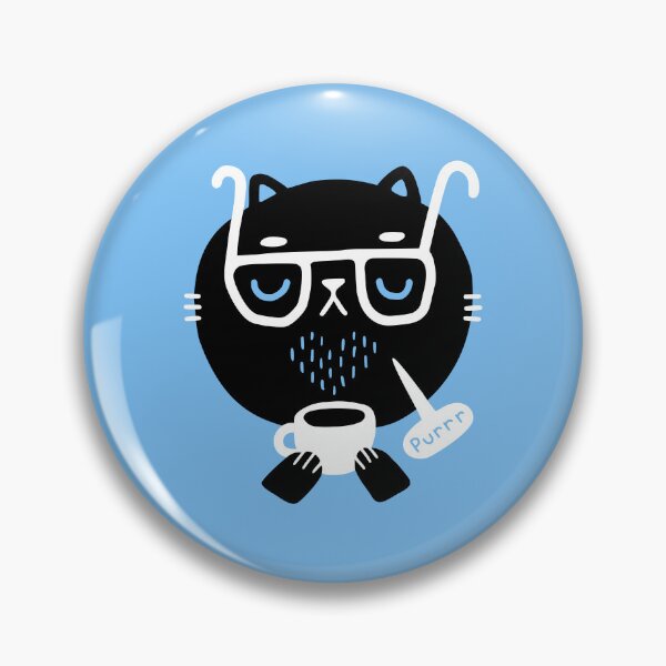 Item preview, Cat Loves Coffee designed and sold by obinsun.