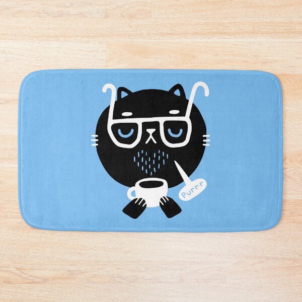 Item preview, Cat Loves Coffee designed and sold by obinsun.