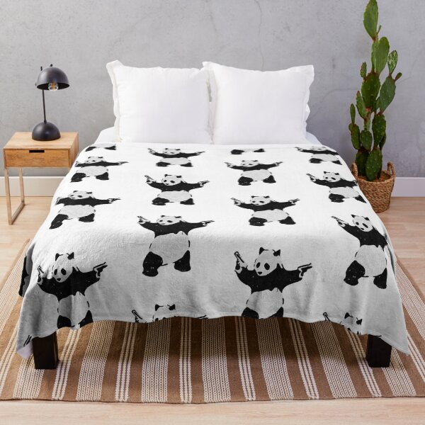 Item preview, BANKSY Armed Panda with Guns designed and sold by inkstyl.