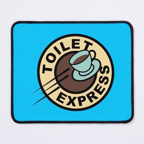 Item preview, Toilet express spaceship parody-tv series inspired-coffee lovers humor designed and sold by ntesigntees.
